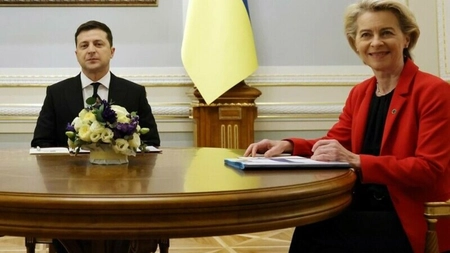 Ursula von der Leyen se întâlneşte astăzi cu Zelenski, la Kiev. Scopul întâlnirii va alerta tot Kremlinul