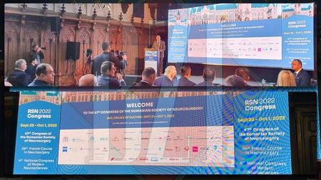 Orașul Iași găzduiește cea de-a 47-a ediție a Congresului Național al Societății Române de Neurochirurgie! Conf. univ. dr. Lucian Eva: „Avem cam tot ce înseamnă posibilități tehnice pentru a rezolva o patologie neurochirurgicală!” – GALERIE FOTO
