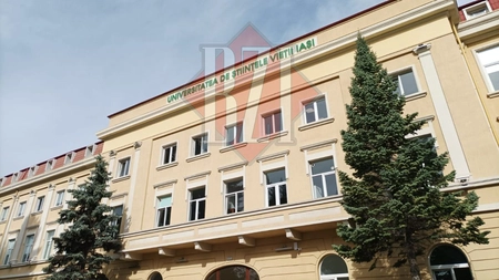 Expoziţie cu produse de vânzare, organizată de Universitatea de Ştiinţele Vieţii Iaşi