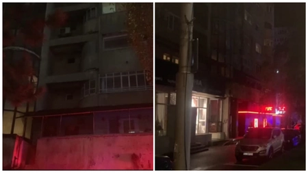 Trei adulţi şi un copil răniţi după o explozie într-un bloc din Cluj Napoca. Pompierii s-au deplasat la faţa locului - FOTO