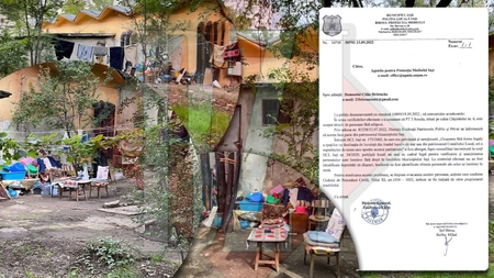 Focar de infecție într-un cartier din Iași! Oameni ai străzii au pus stăpânire pe o magazie în care adună gunoaie -  GALERIE FOTO/VIDEO