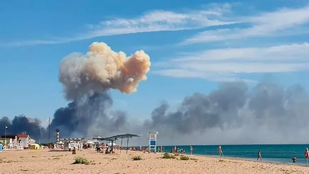 Avertisment ironic al Ucrainei pentru forțele rusești: „Prognoza meteo spune că va fi foarte cald în Crimeea