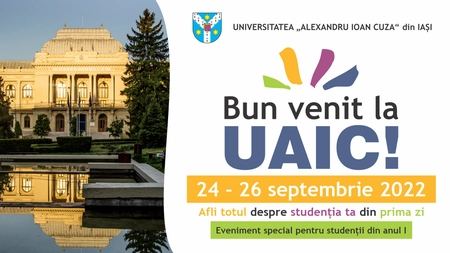 Universitatea „Alexandru Ioan Cuza” din Iași le urează bobocilor „Bun venit”