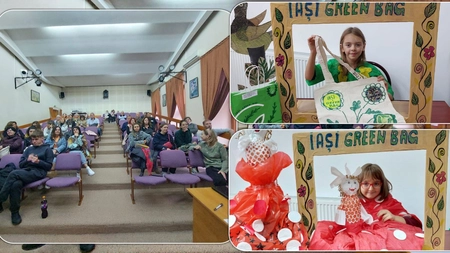A IX-a ediție a concursului „IA ȘI green bag”, organizat de Palatul Copiilor! - GALERIE FOTO