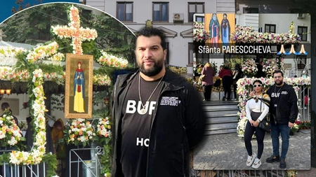 Tzancă Uraganu a ajuns în pelerinaj la racla Sfintei Parascheva de la Iași. S-a filmat în mulțime pentru TikTok