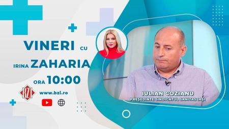 LIVE VIDEO - Iulian Cozianu, președintele Sanitas Iași, discută în emisiunea BZI LIVE despre situația sistemului sanitar ieșean