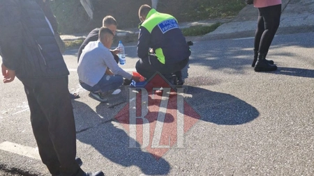 Accident rutier în comuna Gorban. Un pieton a fost lovit de o maşină - EXCLUSIV, FOTO, UPDATE
