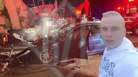 Tânărul care a murit după ce s-a izbit cu un BMW într-o basculantă era băut