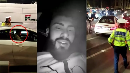 Șoferul fugar din București, care a lovit mai multe mașini, ar fi copilul unei cântărețe cunoscute