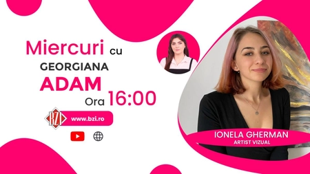 LIVE VIDEO - Ionela Gherman, artistul vizual cu un stil inconfundabil! Ea detaliază pentru BZI LIVE despre cum poate fi îmbogățită creativitatea