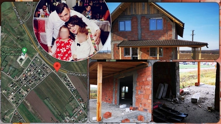 Un cuplu din Iași a rămas fără ușa și geamul de la casa abia ridicată! Tinerii caută bunurile dispărute peste noapte - FOTO