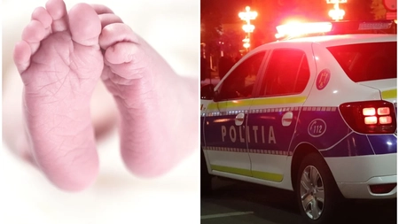 Fetiţa de două luni înţepată cu o foarfecă în cap de sora sa mai mare a murit