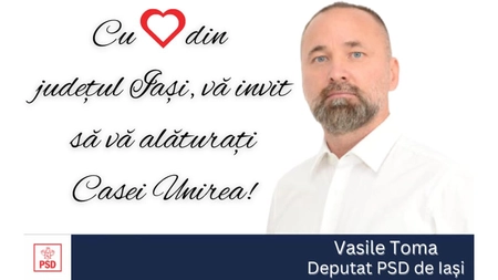 Deputatul Vasile Toma: „Cu Inimă din județul Iași: Fermierii și producătorii ieșeni au de acum un cadru sigur unde își pot valorifica munca și comercializa produsele” (P)