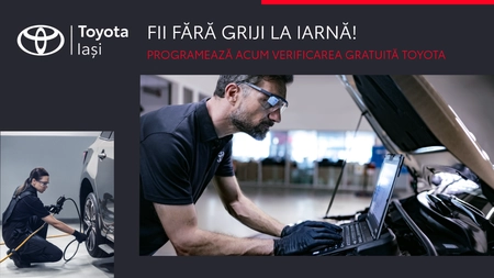 Campanie de iarna la Sunrise Motors – Toyota Iasi