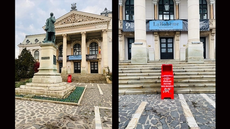 Moș Crăciun trece și pe la Opera Iași. Scrisorile pentru Moșul pot fi puse într-o cutie specială - FOTO