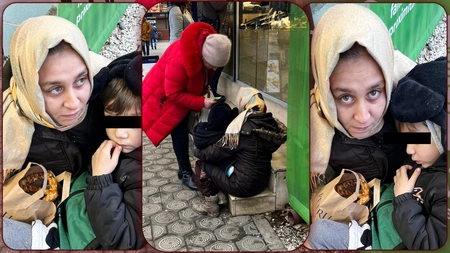 O mamă cu șase copii își plânge amarul în stradă! Manuela Zavachi: „Au fost zile în care nu am avut ce să le pun pe masă!”