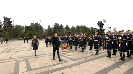Klaus Iohannis nu a venit la Iași, de Ziua Unirii. Președintele, prezent la Monumentul „Mormântul Ostașului Necunoscut