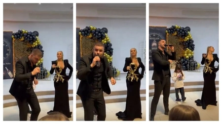 Anamaria Prodan a petrecut noaptea dintre ani alături de Culiță Sterp. Ce ținută a avut impresara