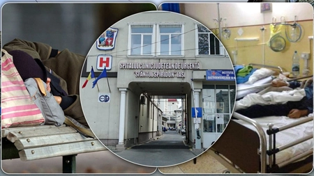 Doi pacienți internați la Spitalul „Sf. Spiridon” din Iași, abandonați de familii în saloane! Medicilor le este teamă să-i trimită în mizeria de pe străzi. Au nevoie urgent de ajutor pentru a trece peste iarnă!  