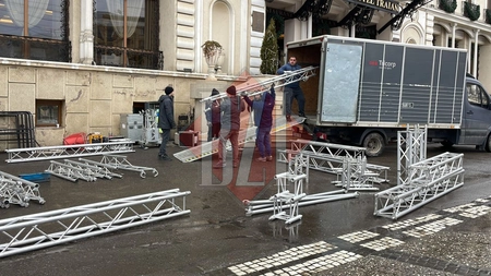 Pregătiri intense, pentru Ziua de 24 Ianuarie 1859, în Piaţa Unirii din Iași! Sunt aşteptaţi oficiali ai Statului român în frunte cu premierul Nicolae Ciucă (PNL) și liderul (PSD) Marcel Ciolacu - FOTO, VIDEO