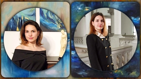 Ea este tânăra artistă din Iași ce pictează cu sufletul, nu cu mâinile! Dedesubturile creațiilor abstracte: ,,Arta este un dar pentru umanitate” - GALERIE FOTO