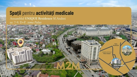 Spații clasa A cu facilități și dotări Premium în inima Iașului, într-un ansamblu reprezentativ de apartamente Made To Measure