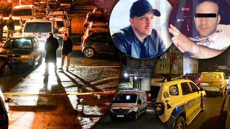 „Autopsia” atacului armat din Iași! Plop, „prințul” prostituatelor, a vrut să-și execute rivalul. L-a așteptat în fața scării cu pistolul încărcat. A vrut să-l împuște în cap? - FOTO/VIDEO