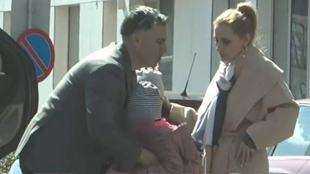 Scenă emoționantă! Alexandru Ciucu a luat fetițele de la Alina Sorescu pentru o săptămână
