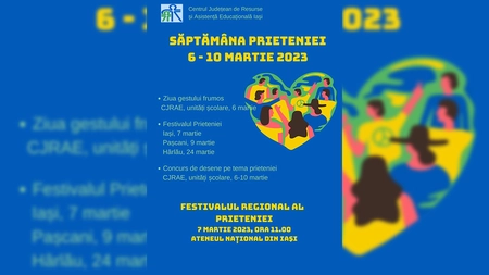 „Săptămâna Prieteniei” revine în forță la Iași după trei ani de întrerupere din motive de distanțare social