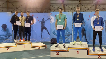 Studenţi de la UAIC Iaşi, pe podium la Campionatele Naţionale Universitare de Atletism - FOTO