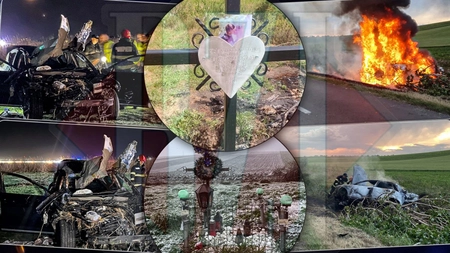 Încă un loc în care moartea și-a făcut cuib pe Drumul European? Două tragedii s-au petrecut la câțiva metri distanță: „Este drum drept, se circulă cu viteză foarte mare” - GALERIE FOTO