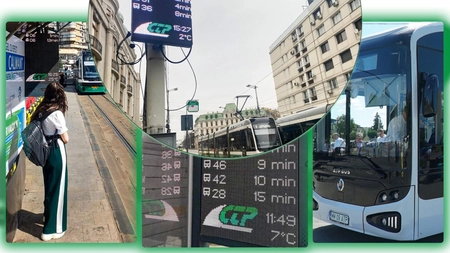 CTP Iași încearcă să remedieze problemele cu panourile din stații. Iată de ce apar întârzieri ale autobuzelor și tramvaielor - FOTO