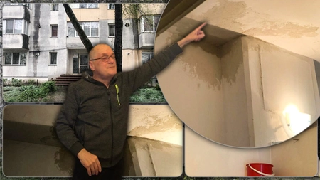 Un proprietar din Iași este inundat frecvent de vecinul său care suferă de o boală psihică. „M-a insultat de nenumărate ori, ba chiar m-a și amenințat” - FOTO