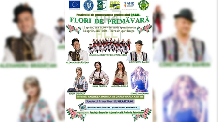Festival de promovare, organizat de Asociația Grupul de Acțiune Locală „Dealurile Bohotinului” pe 17 și 18 aprilie