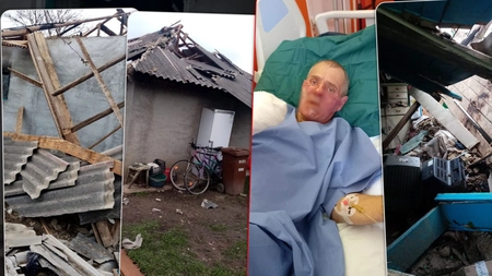Explozia unei butelii l-a lăsat, chiar în pragul Paștelui, fără agoniseala de o viață! Ajuns în spital, Mihai Duca are nevoie de ajutor: „E foarte afectat, a rămas cu sechele” – FOTO