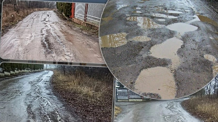 De-a dreptul revoltător. „Urme” de asfalt pe o arteră intens circulată din Iași: „Au uitat de noi. Ne-au abandonat!” - FOTO