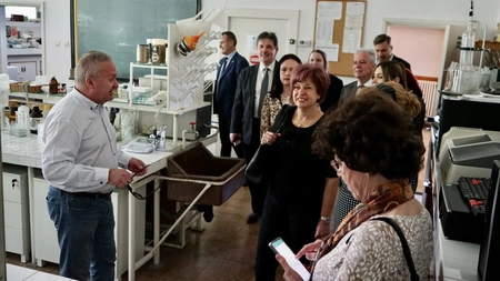 Delegație importantă, în vizită la Universitatea de Științele Vieții din Iași