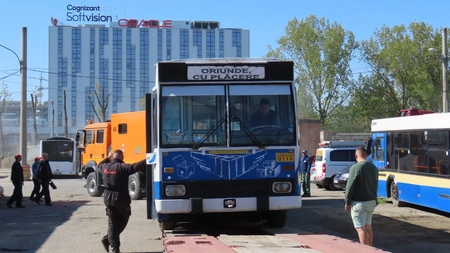 Un nou exponat la Muzeul Transportului Public Iași - FOTO