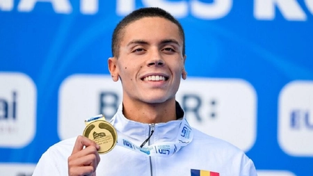 David Popovici a luat Bacalaureatul. Media obținută și reacția înotătorului