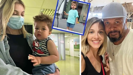 Cabral și Andreea Ibaka, de urgență la spital. Ce a pățit fiul lor, Tiago