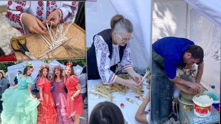 Zeci de ateliere interactive pentru copii, organizate în grădina Muzeului „Vasile Pogor” de 1 Iunie – FOTO