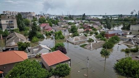 Minele, mai periculoase ca oricând, după distrugerea barajului de la Kahovka. Crucea Roșie: „Este catastrofal”