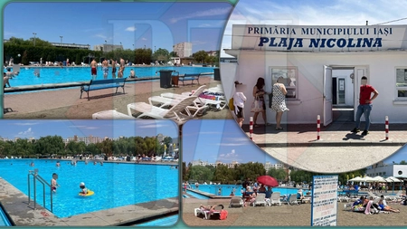 Ștrandul Municipal şi piscina de la Ciric sunt deschise. Care sunt tarifele pe care trebuie să le achite ieşenii - FOTO