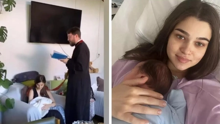 Theo Rose a chemat un preot pentru fiul ei, Sasha. S-a întâmplat la nici o săptămână de la naștere