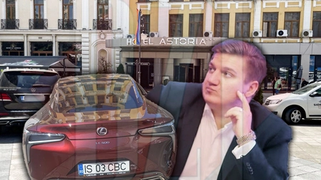 Administratorul Hotelului Astoria a amenințat un șofer cu moartea în parcarea din centrul Iașului! A coborât dintr-un Lexus de peste 100.000 de euro: „M-a scuipat, înjurat și mi-a spus că o să mă urmărească” – FOTO
