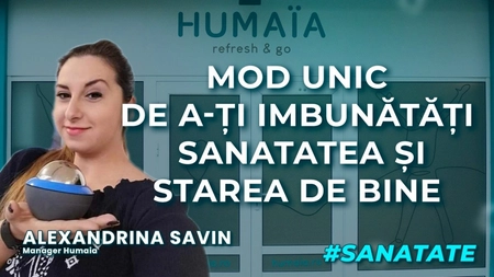 LIVE VIDEO - Alexandrina Savin, manager Humaia Iași, discută în emisiunea BZI LIVE despre terapiile naturale și non-invazive inspirate 100% din natură - FOTO
