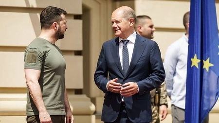 Președintele ucrainean și cancelarul german solicită prelungirea acordului de cereale