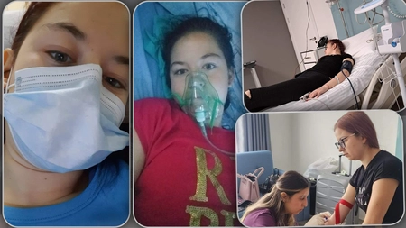 Atât costă o viață de om! La doar 21 de ani, Mihaela Bîrgăoanu poate muri oricând, dacă nu reușește să strângă 68 de mii de euro: „Tot ce fac e în zadar” - FOTO
