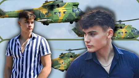 Top Gun de Iași! Fiul unui polițist de la Acțiuni Speciale a intrat primul la școala de aviatori. A ajuns în elita militară - FOTO
