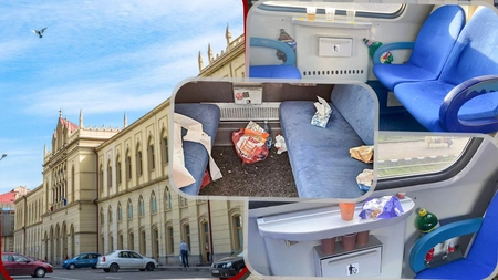 Sucursala Regională CFR Călători Iași cheltuie 100.000 de euro pentru servicii de curățenie - FOTO